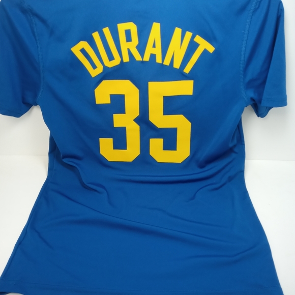NBA Youth M 10/12 T-shirt Blue Golden State Warrio - Picture 2 of 7
